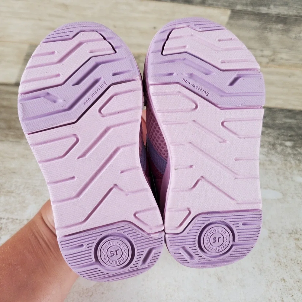 Stride Rite Made2Play Player Toddler Shoes Sz 5 M Pink Multi Mesh Sneakers